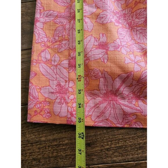 Brooks Brothers Textured Floral Print Shift Dress Women's Size 4 Midi Preppy - Picture 8 of 10